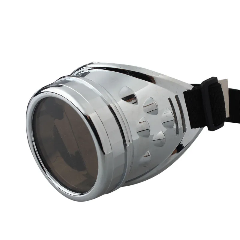 Silver Steampunk Goggles