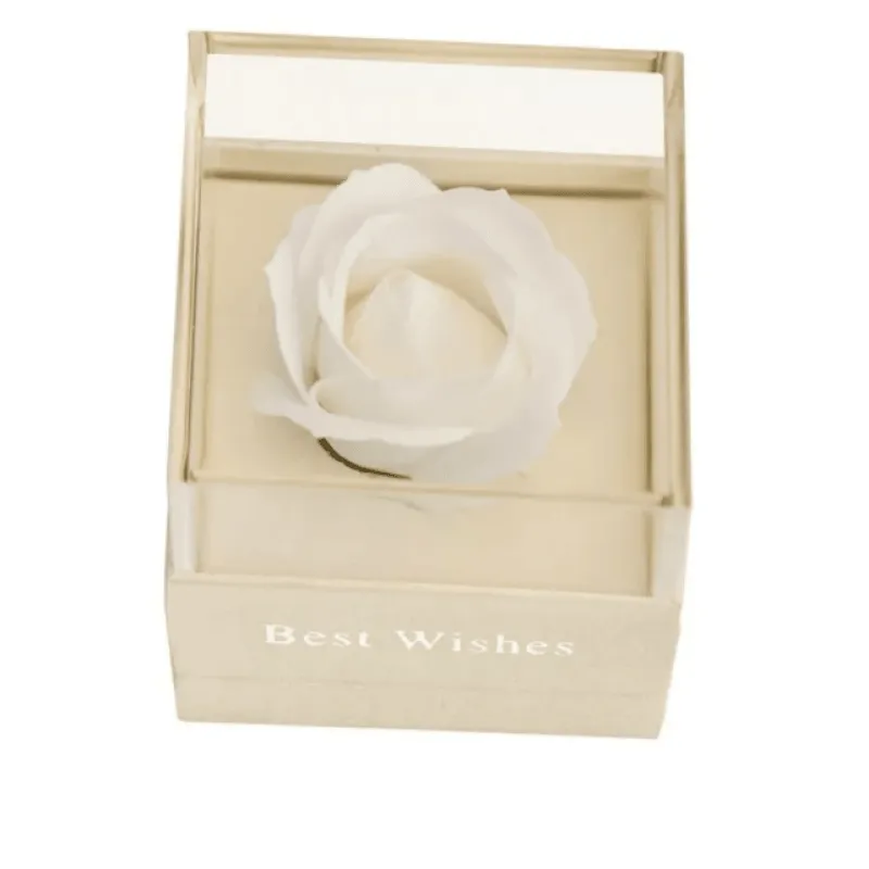 Single Soap Rose In Acrylic – Elegant Unique Gift Idea