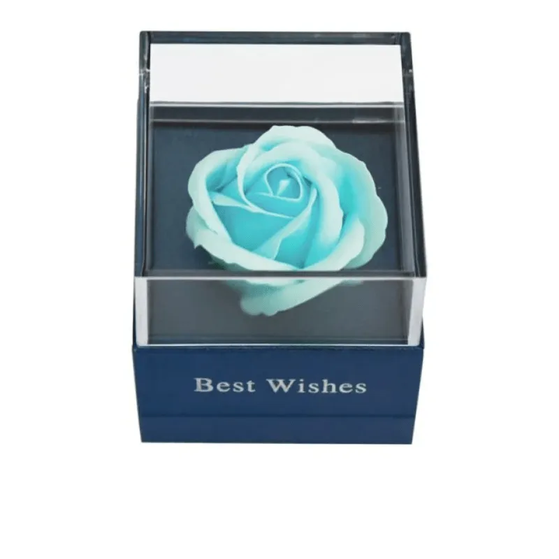 Single Soap Rose In Acrylic – Elegant Unique Gift Idea