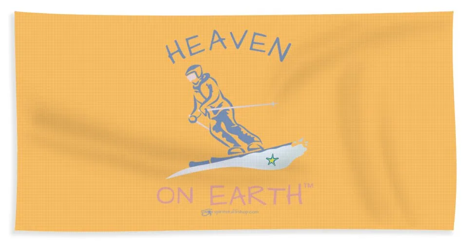 Skier - Beach Towel