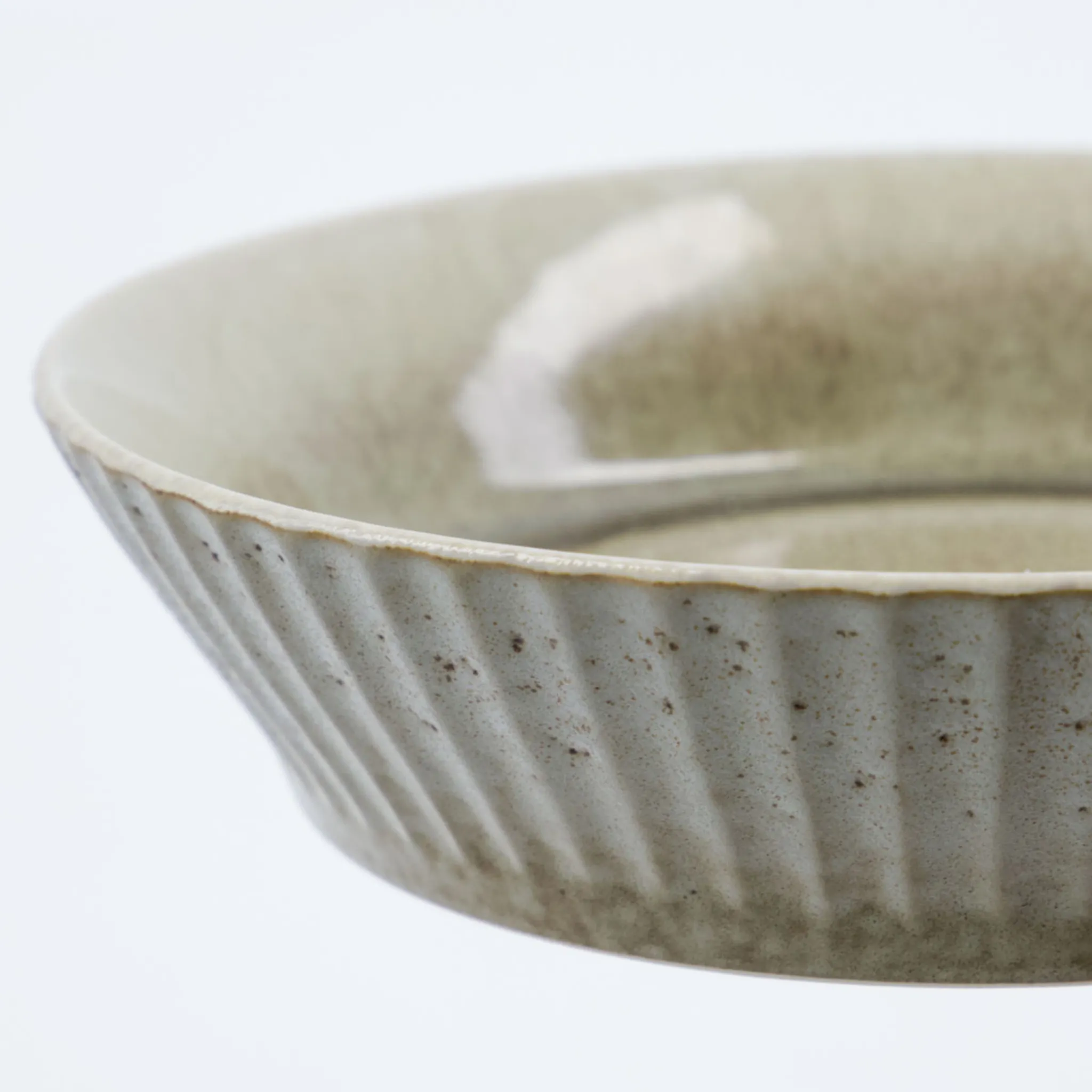 Skål H4 cm Pleat - Grå/Brun