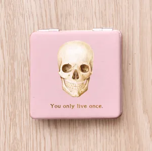 Skull Compact  Mirror
