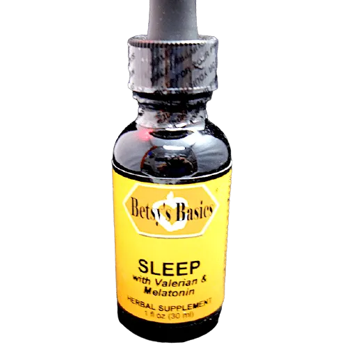 Sleep with Valerian and Melatonin, 1 oz