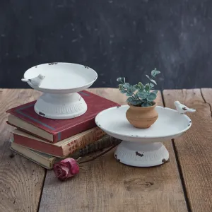 Small Ariella Pedestal Dish - Box of 2
