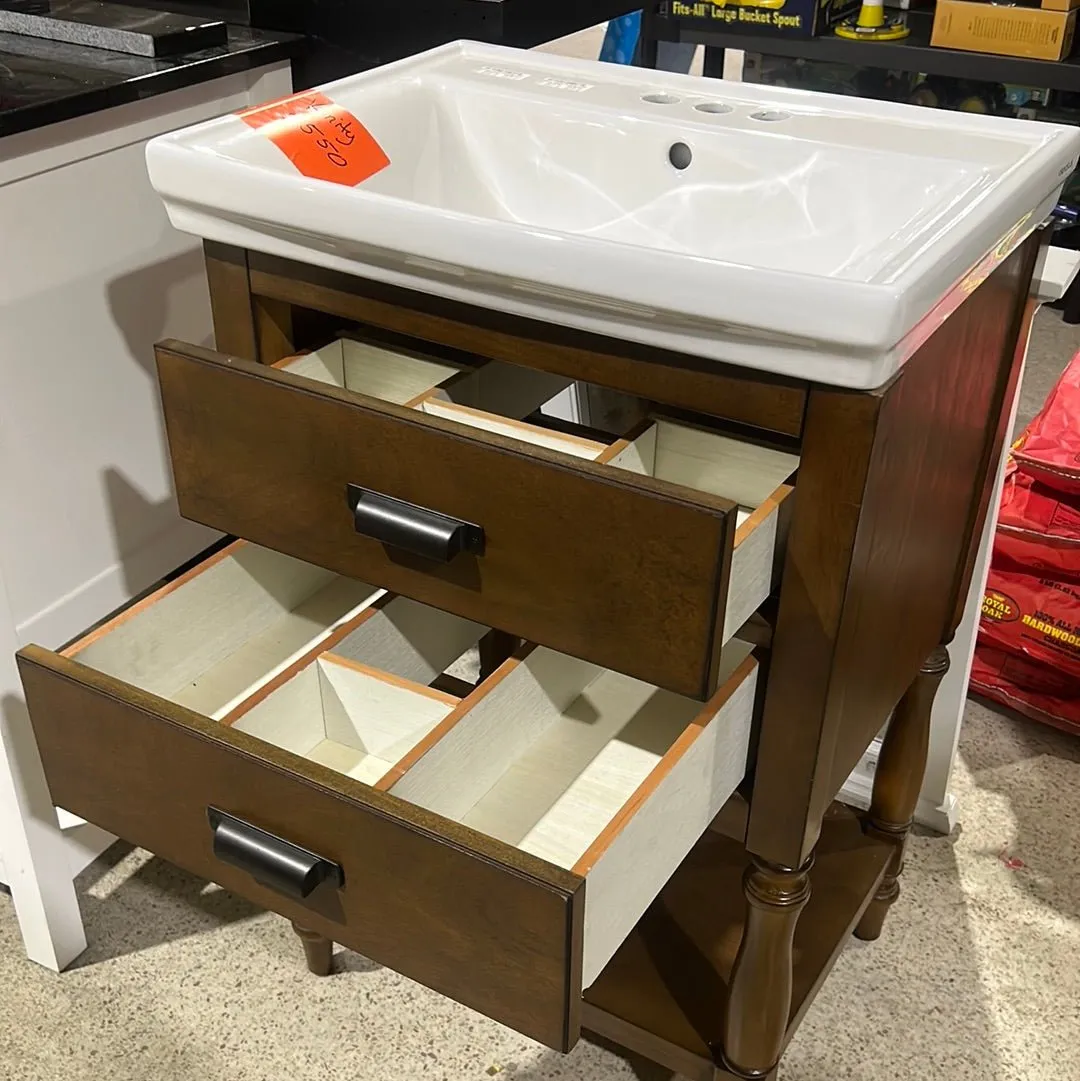 Small Bathroom Vanity with top