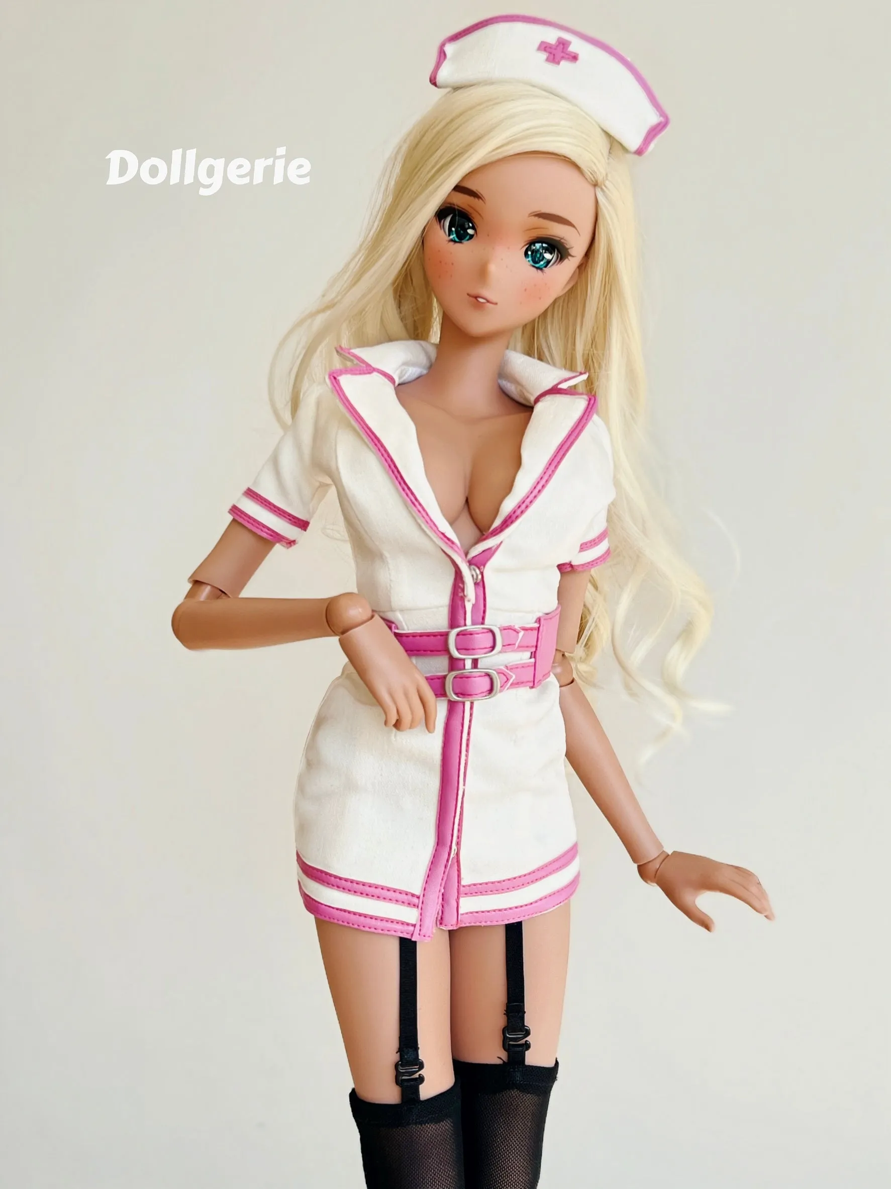 Smexy Nurse Costume for SmartDoll or DD (M-XL Bust)