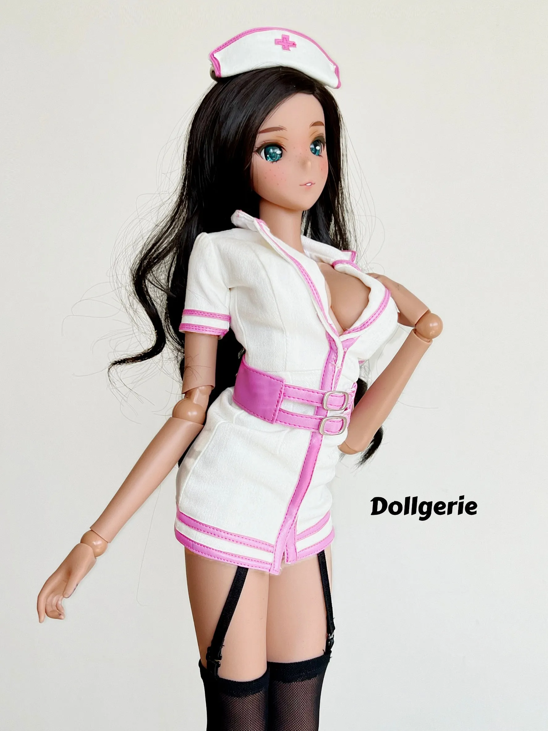 Smexy Nurse Costume for SmartDoll or DD (M-XL Bust)