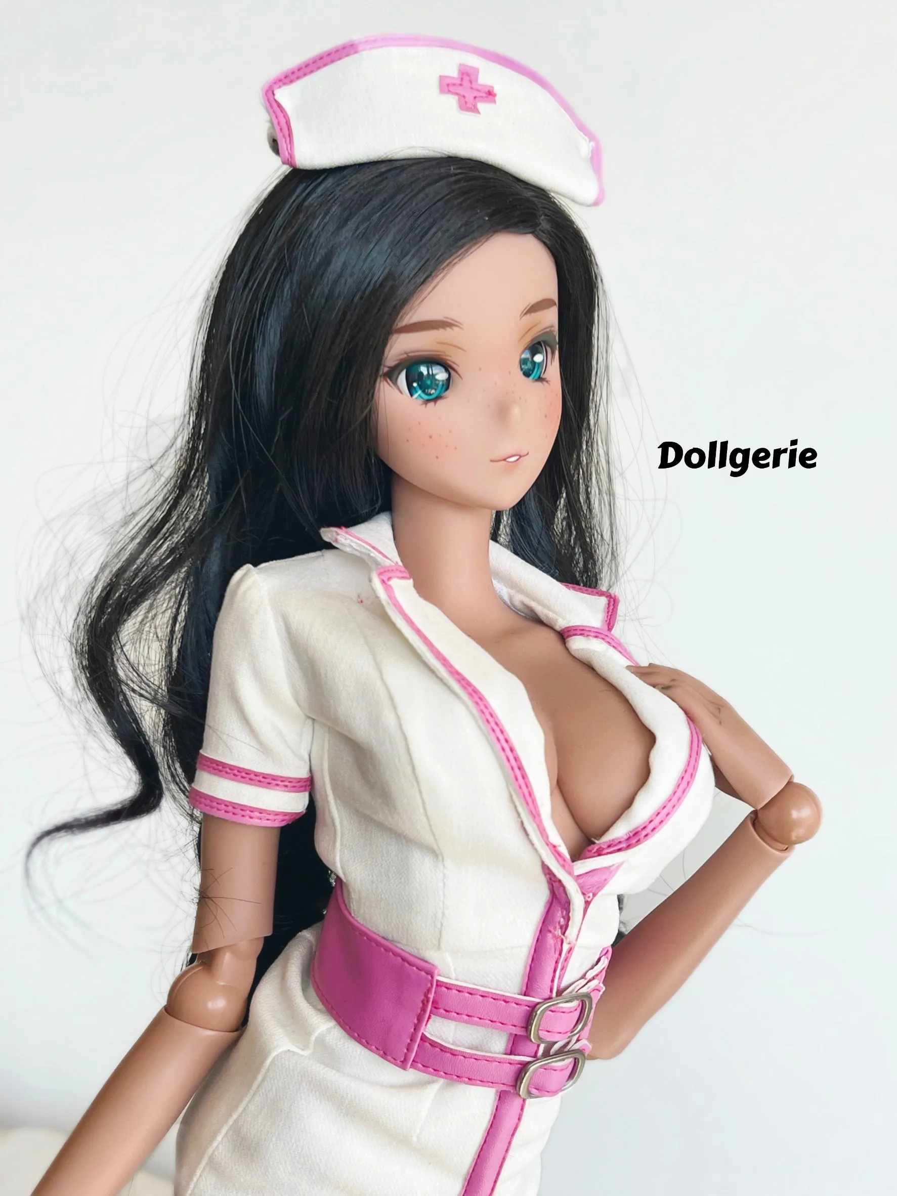 Smexy Nurse Costume for SmartDoll or DD (M-XL Bust)