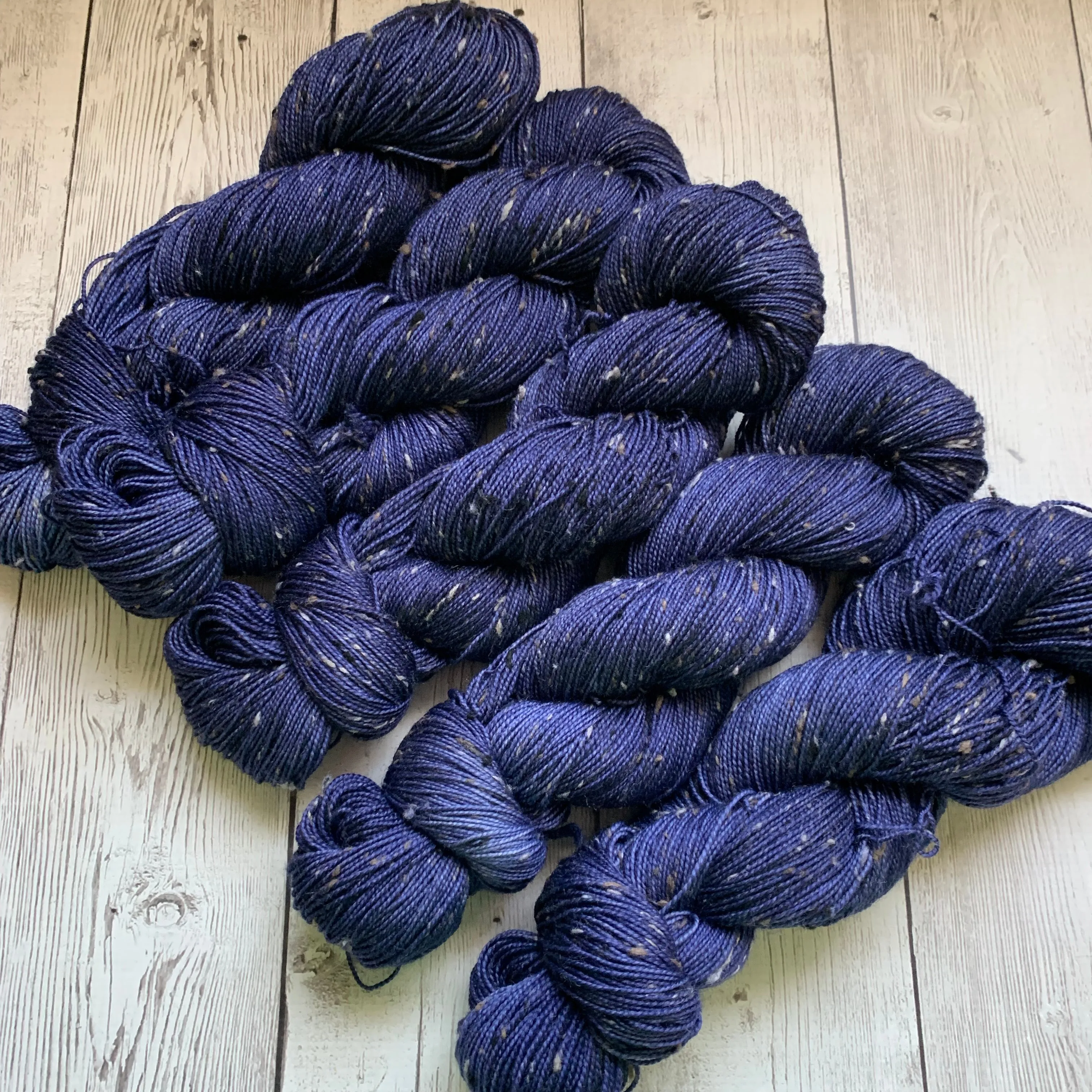SOCK WEIGHT -  Doctor Who goes to Westeros™ (TYRION) Donegal Tweed 435 yds 3.5 oz RTS (923)