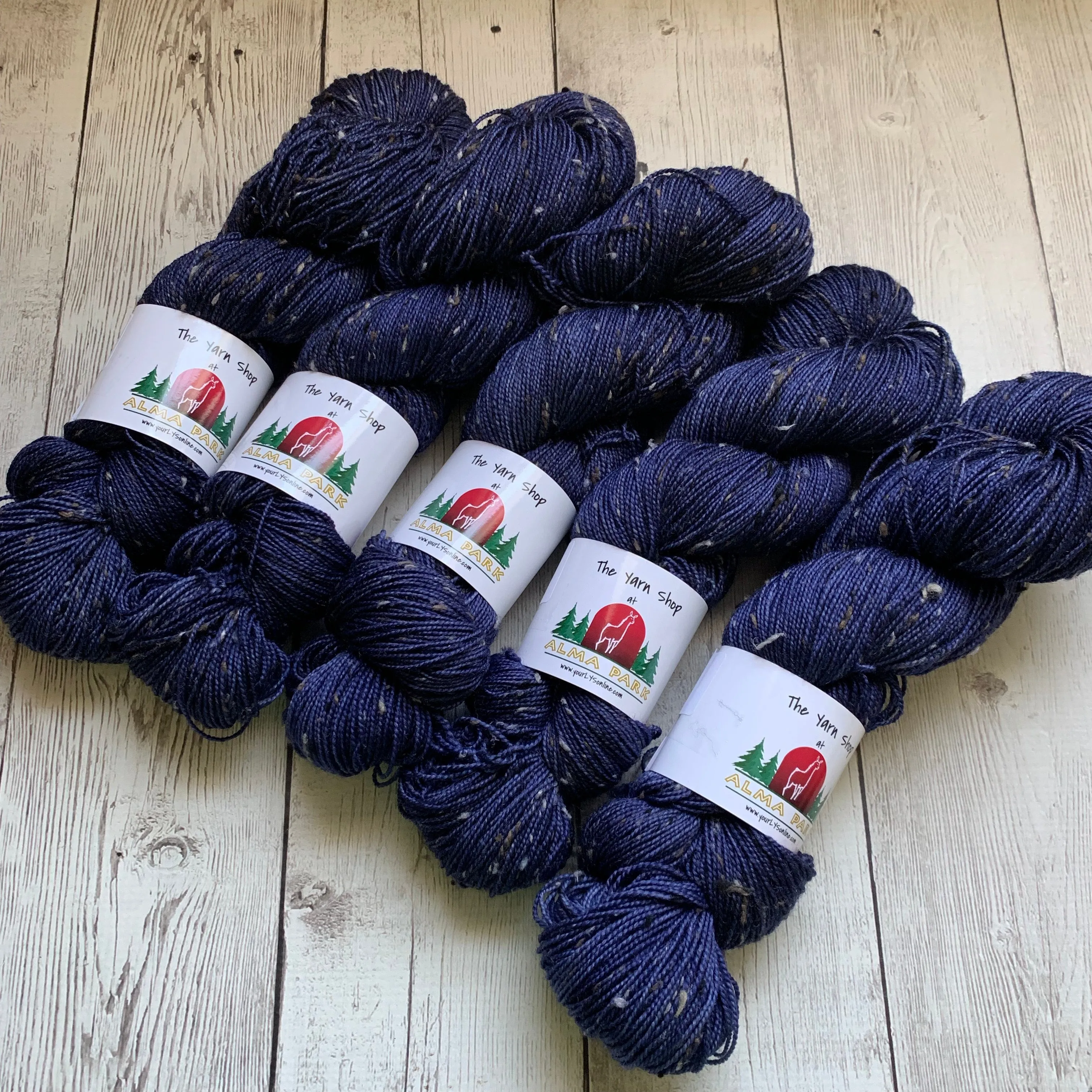 SOCK WEIGHT -  Doctor Who goes to Westeros™ (TYRION) Donegal Tweed 435 yds 3.5 oz RTS (923)