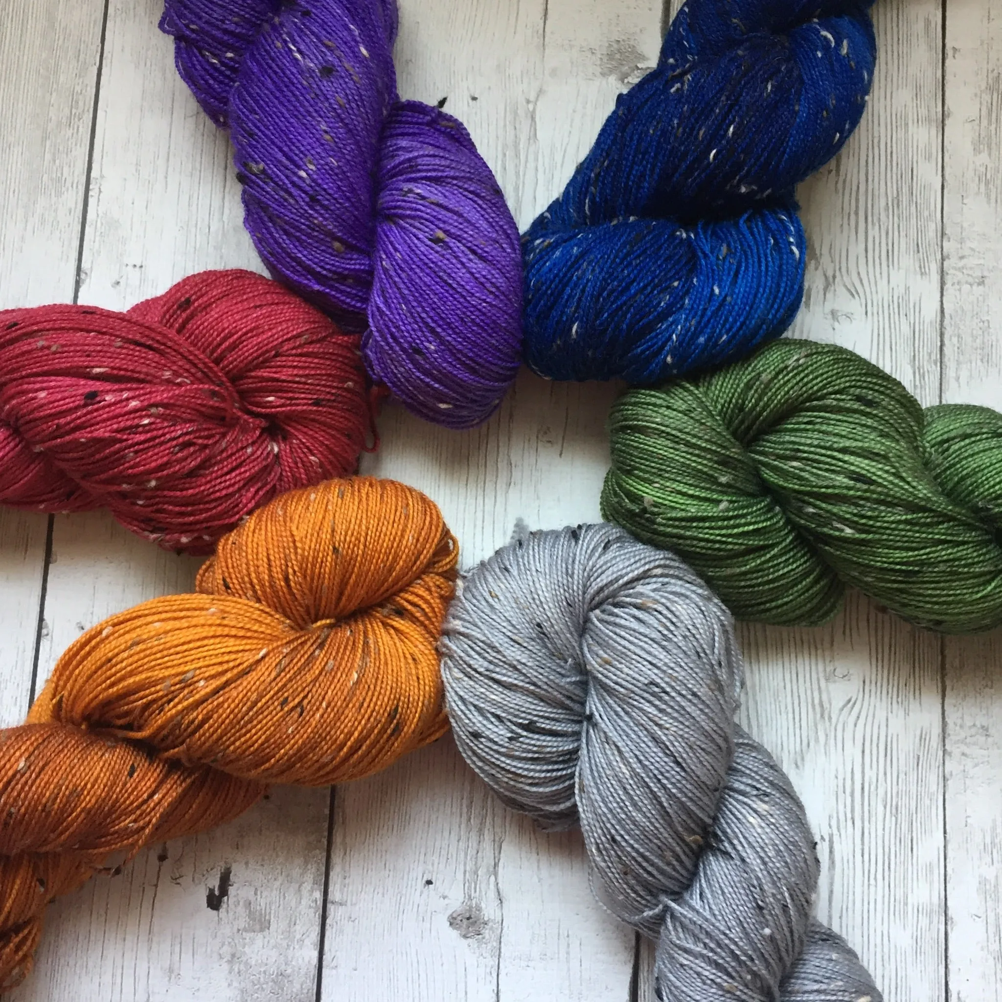 SOCK WEIGHT - Dr Who goes to Westeros™ Donegal Tweed 435 yds 3.5 oz RTS (903)