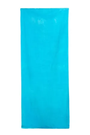 Solid Turquoise Terry Velour Bath Beach Towel