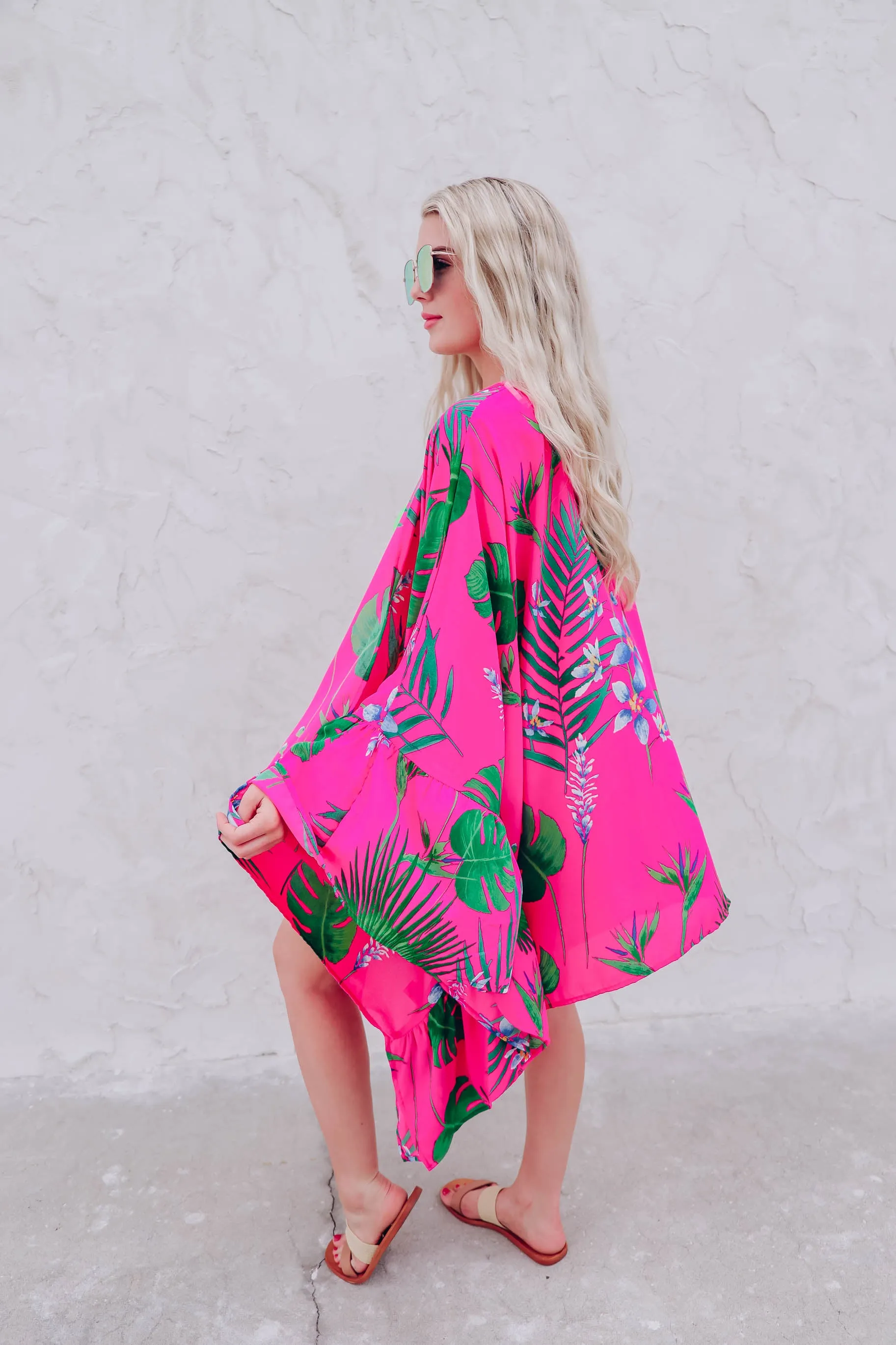 Somewhere On A Beach Kimono