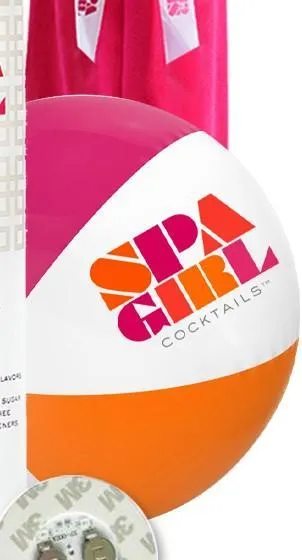 Spa Girl Beach Balls