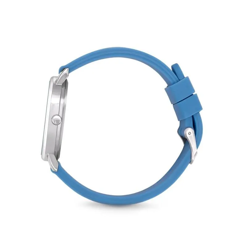 Speidel Scrub Watch with Light Blue Silicone Band