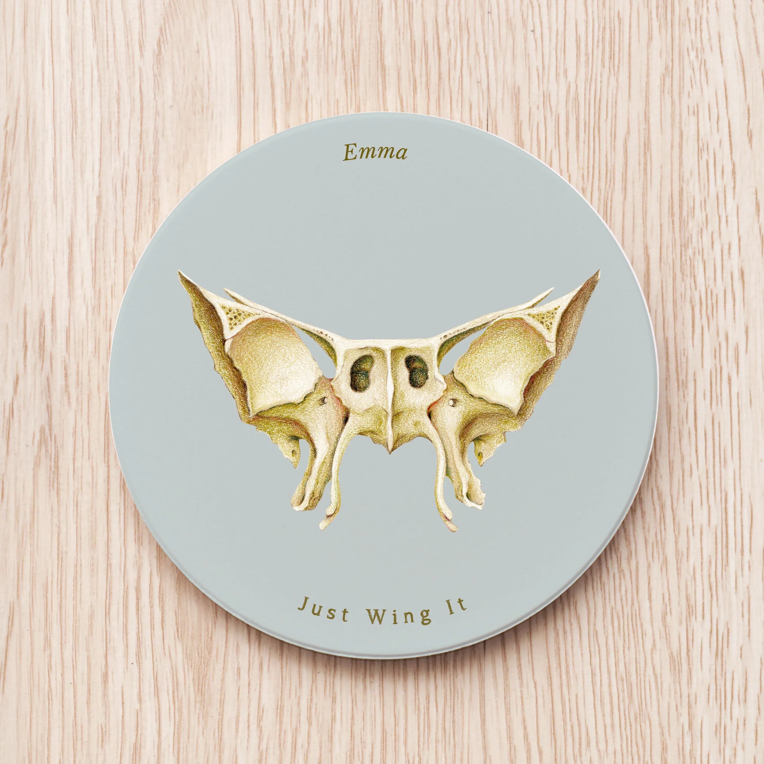 Sphenoid Bone Ceramic Coaster