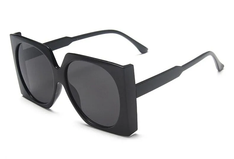 Square Brand Designer Women Fashion Sunglasses