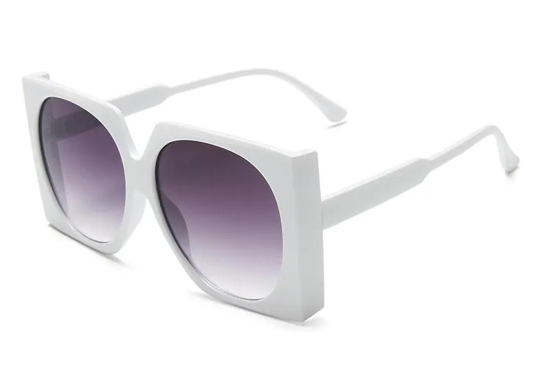 Square Brand Designer Women Fashion Sunglasses