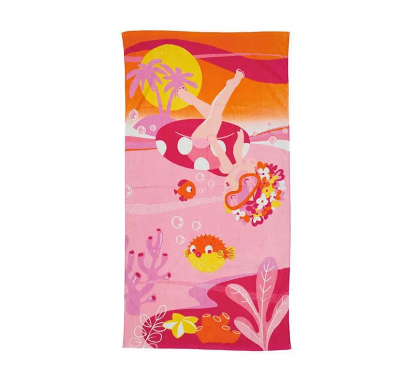 SS25 Mayoral -  Pink Beach Towel