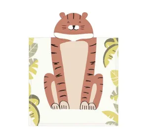 SS25 Mayoral -  Tiger Hooded Beach Towel