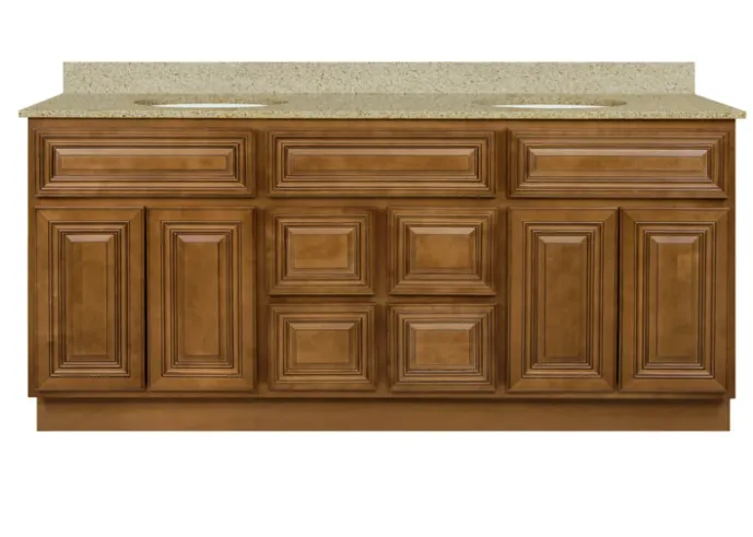 SSCCGV7221D     72" Vanity With Drawers Charleston Coffee Glaze