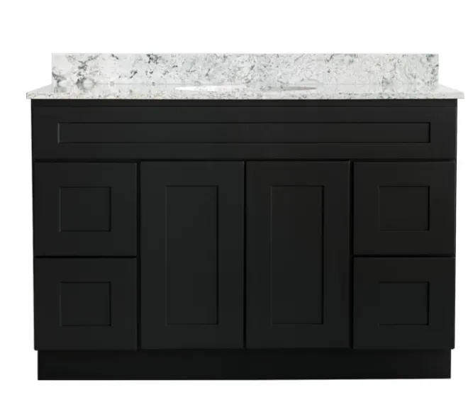 SSSBV4821D      48" SHAKER BLACK (BASE ONLY)