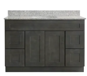 SSSGV4821D    48" SHAKER GREY (BASE ONLY)
