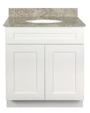 SSSWV3031D    30" Vanity Shaker White