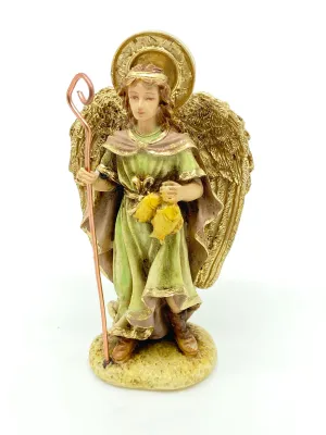 St. Raphael Statue Figurine  4"