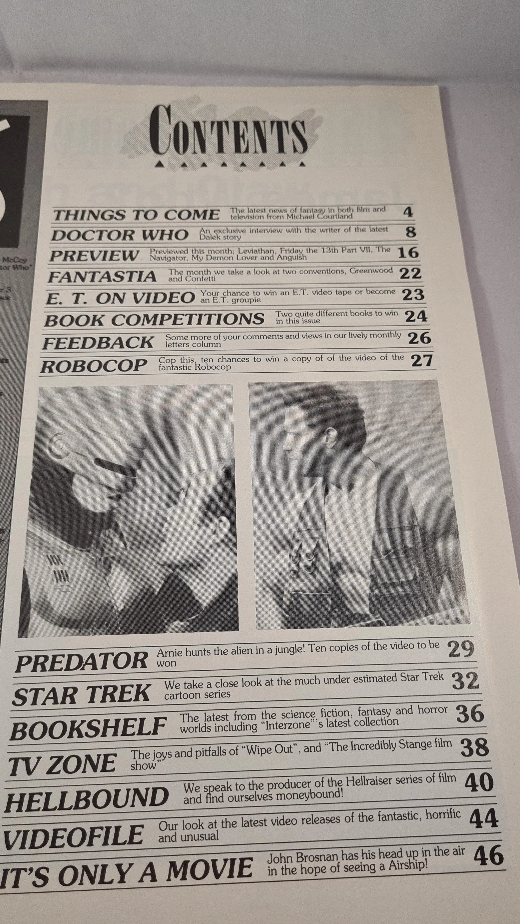 Starburst Volume 11 Number 3 November 1988, Whole Number 123