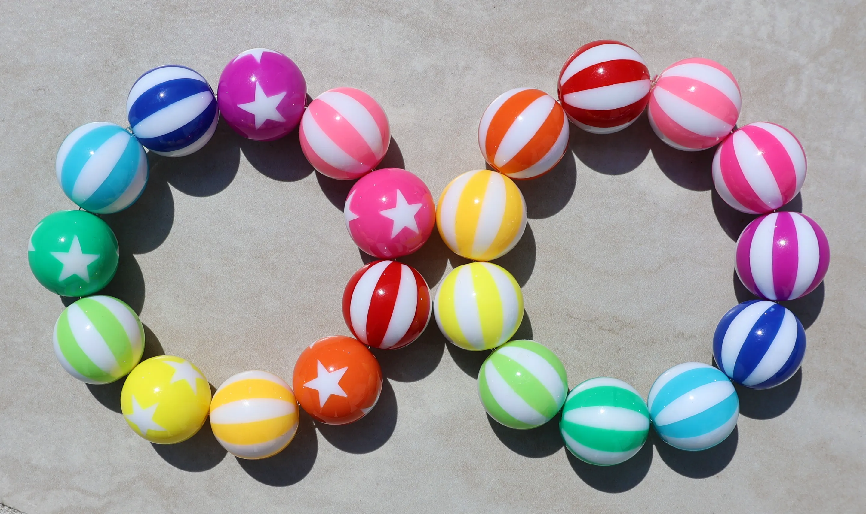 STARS & STRIPES BEACH BALL BRACELET