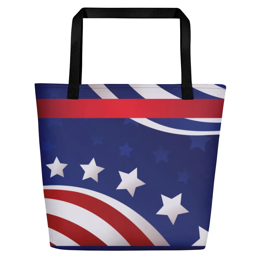 Stars and Stripes - Beach Bag