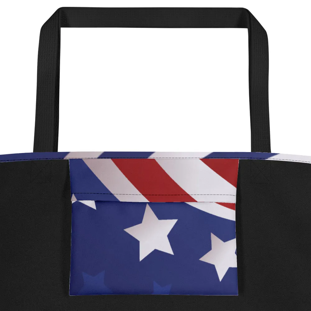 Stars and Stripes - Beach Bag