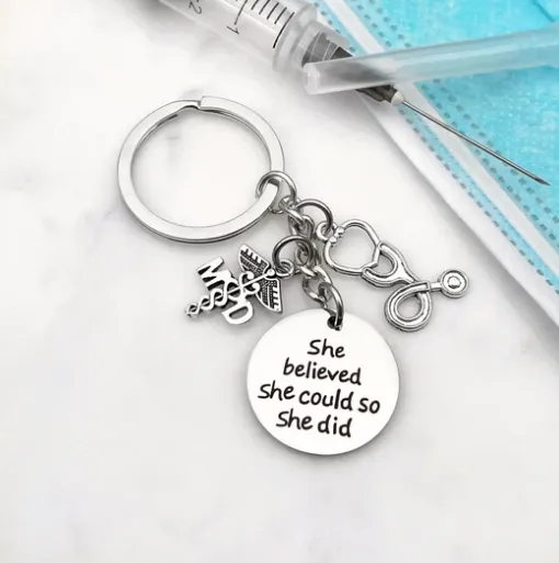 Stethescope Heart Keychain Item #H0158