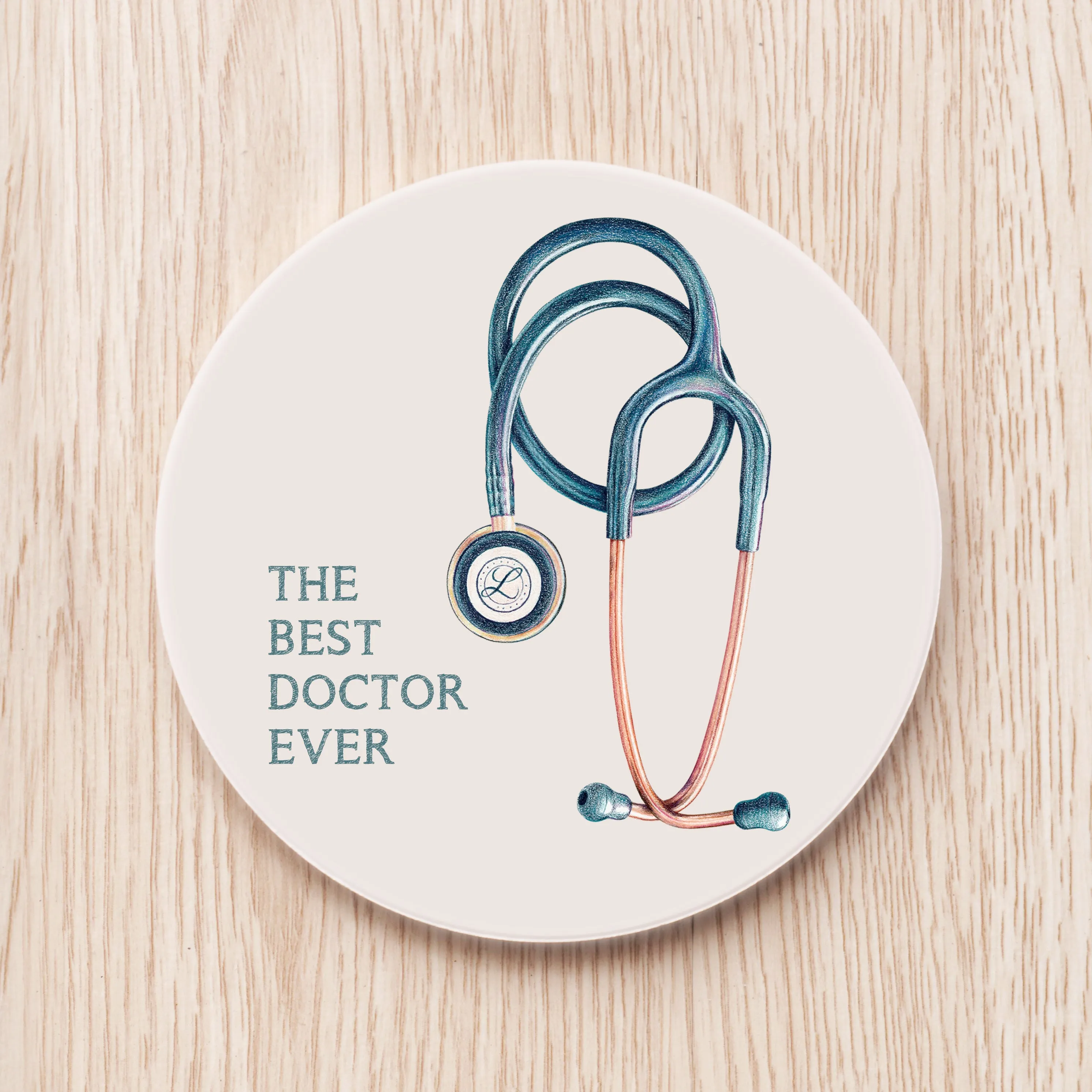 Stethoscope Best Doctor Coaster