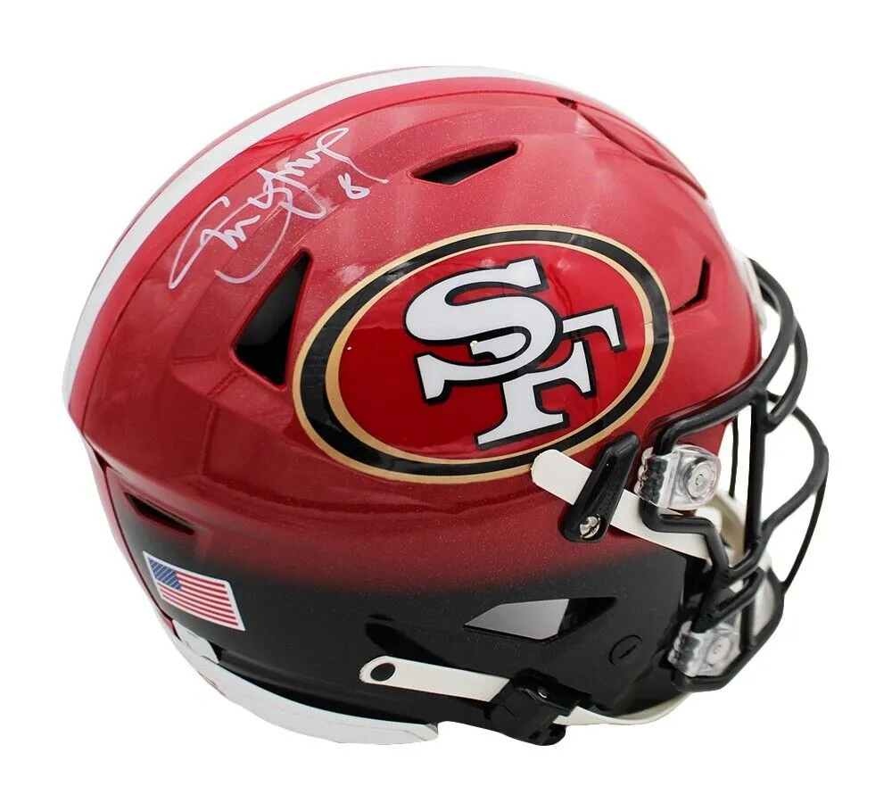 Steve Young Signed Licensed San Francisco 49ers Speed Flex Auth Custom Helmet