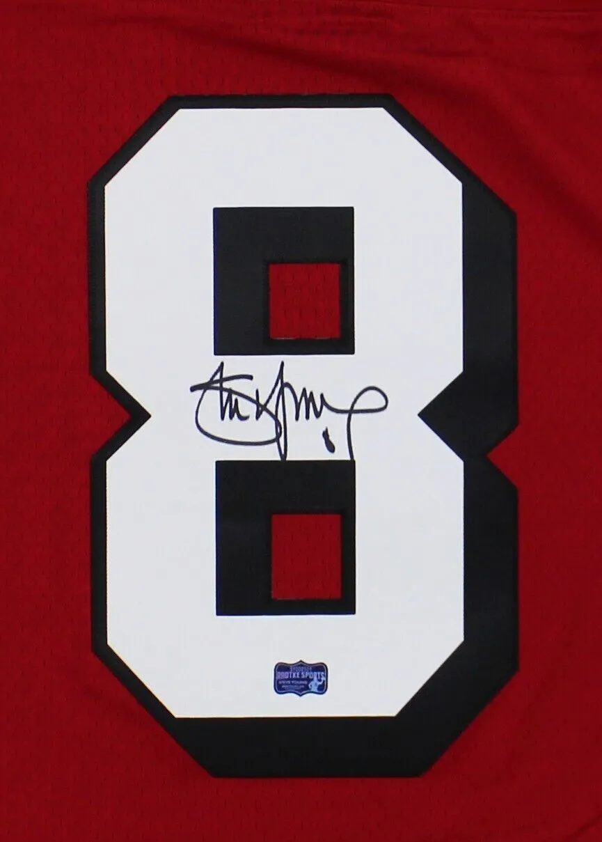 Steve Young Signed San Francisco 49ers Mitchell & Ness Red NFL Jersey