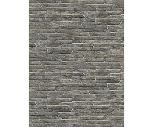 Stone Wall Textured Brown 6828-11 Wallpaper