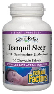 Stress-Relax Tranquil Sleep, 60 chewtab