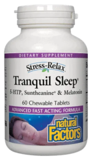 Stress-Relax Tranquil Sleep, 60 chewtab