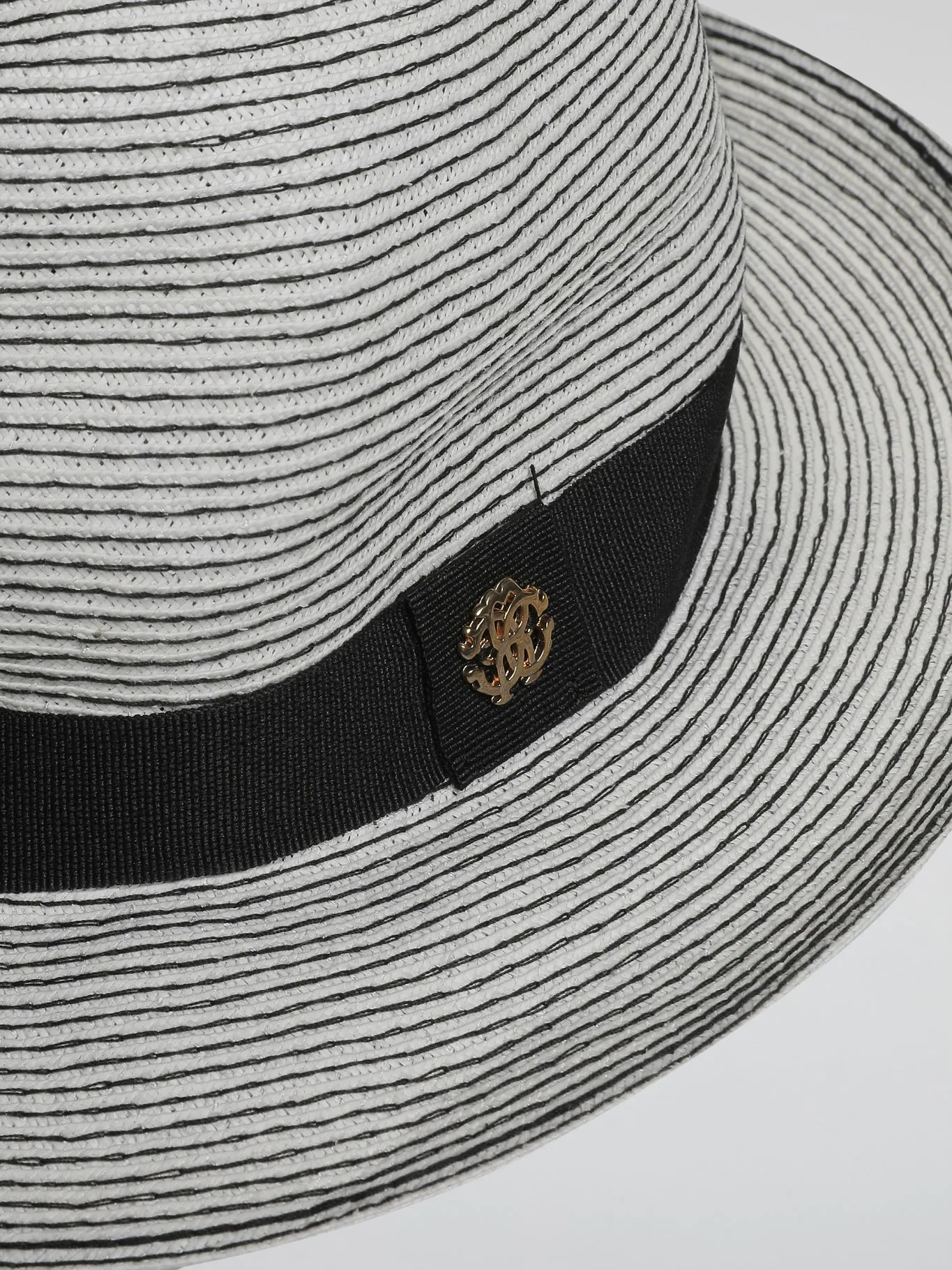 Striped Bowler Hat
