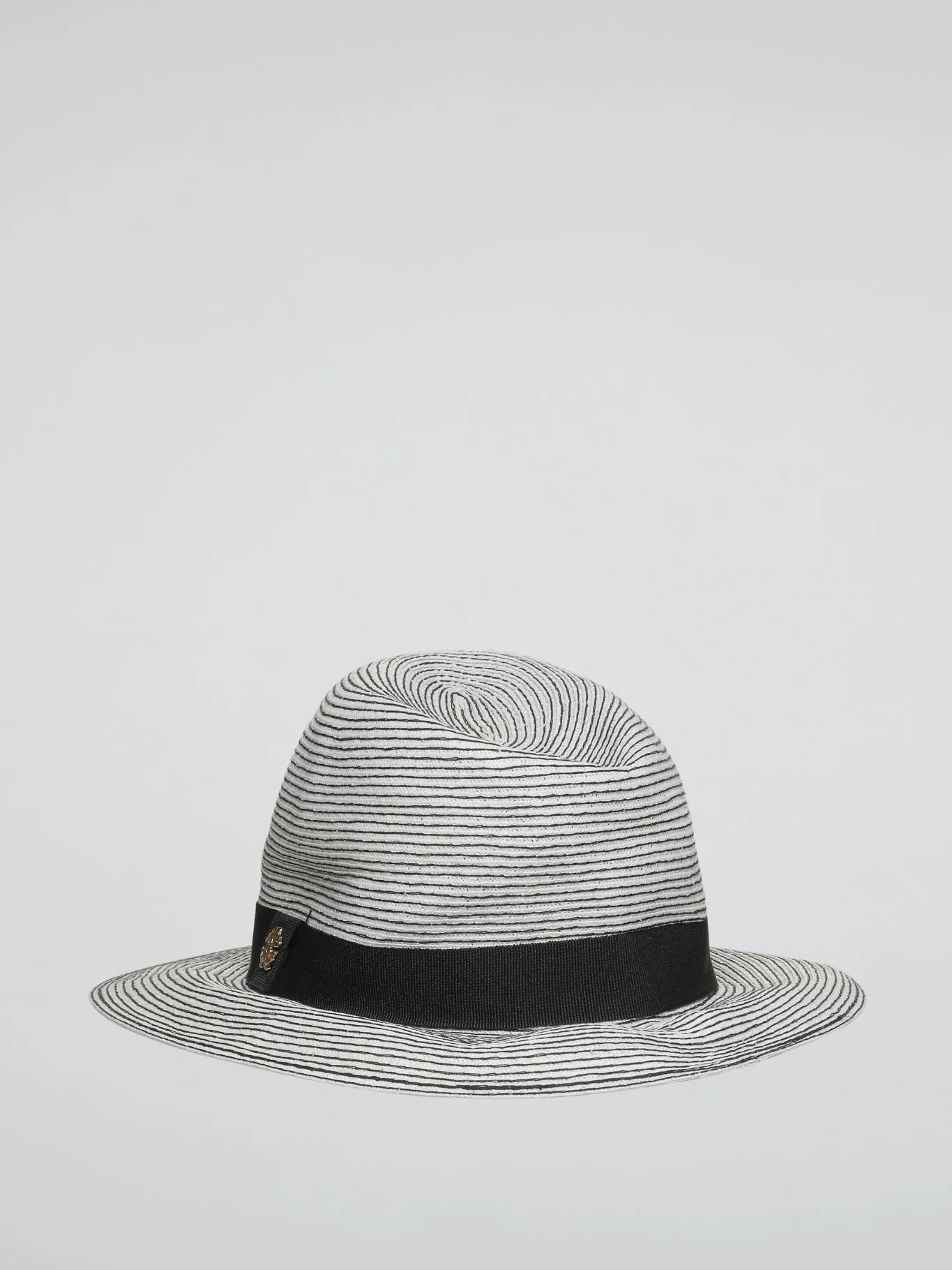 Striped Bowler Hat