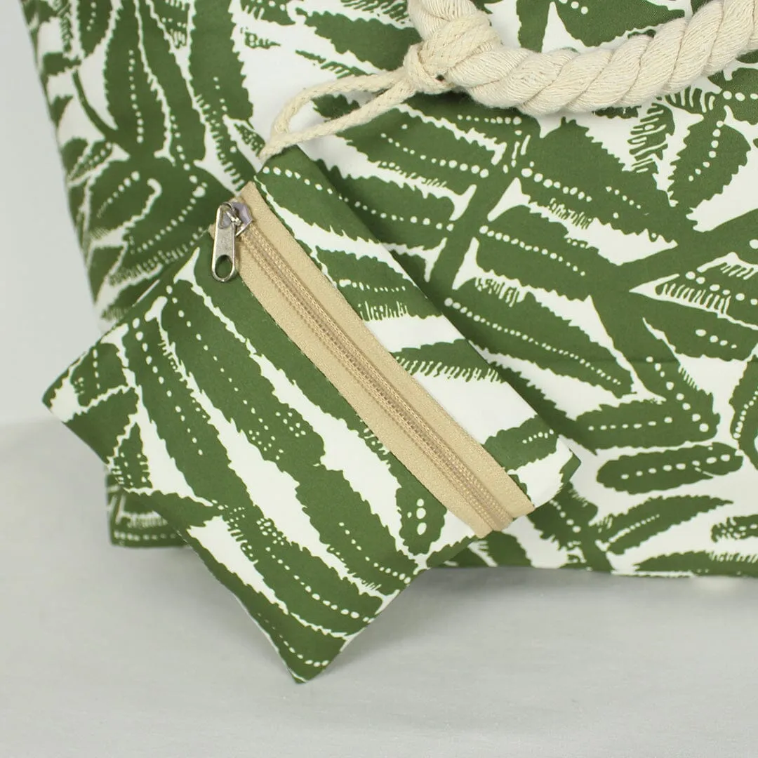 Stylish Green Themed Baby Tote Bag