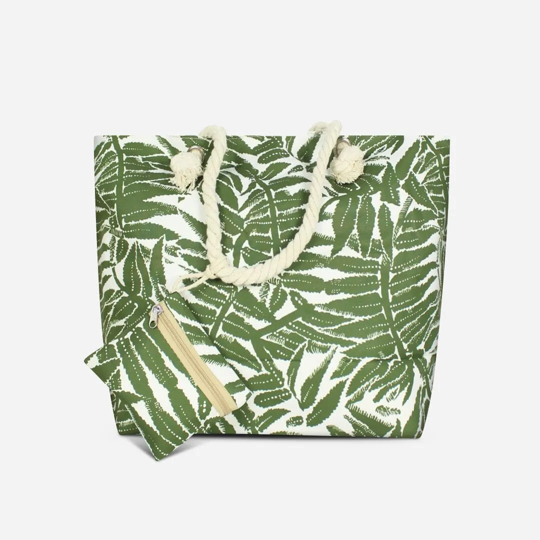 Stylish Green Themed Baby Tote Bag