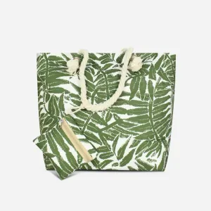 Stylish Green Themed Baby Tote Bag