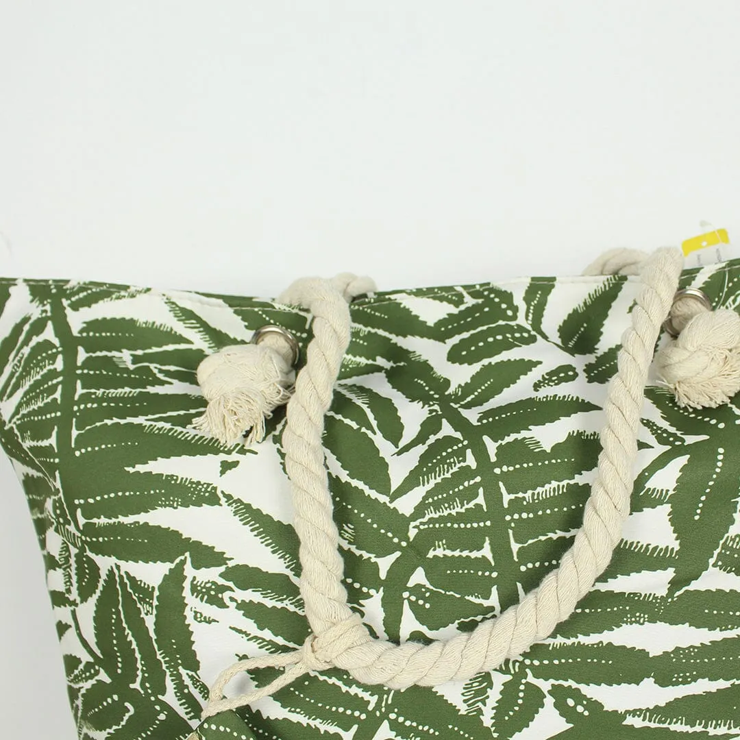 Stylish Green Themed Baby Tote Bag