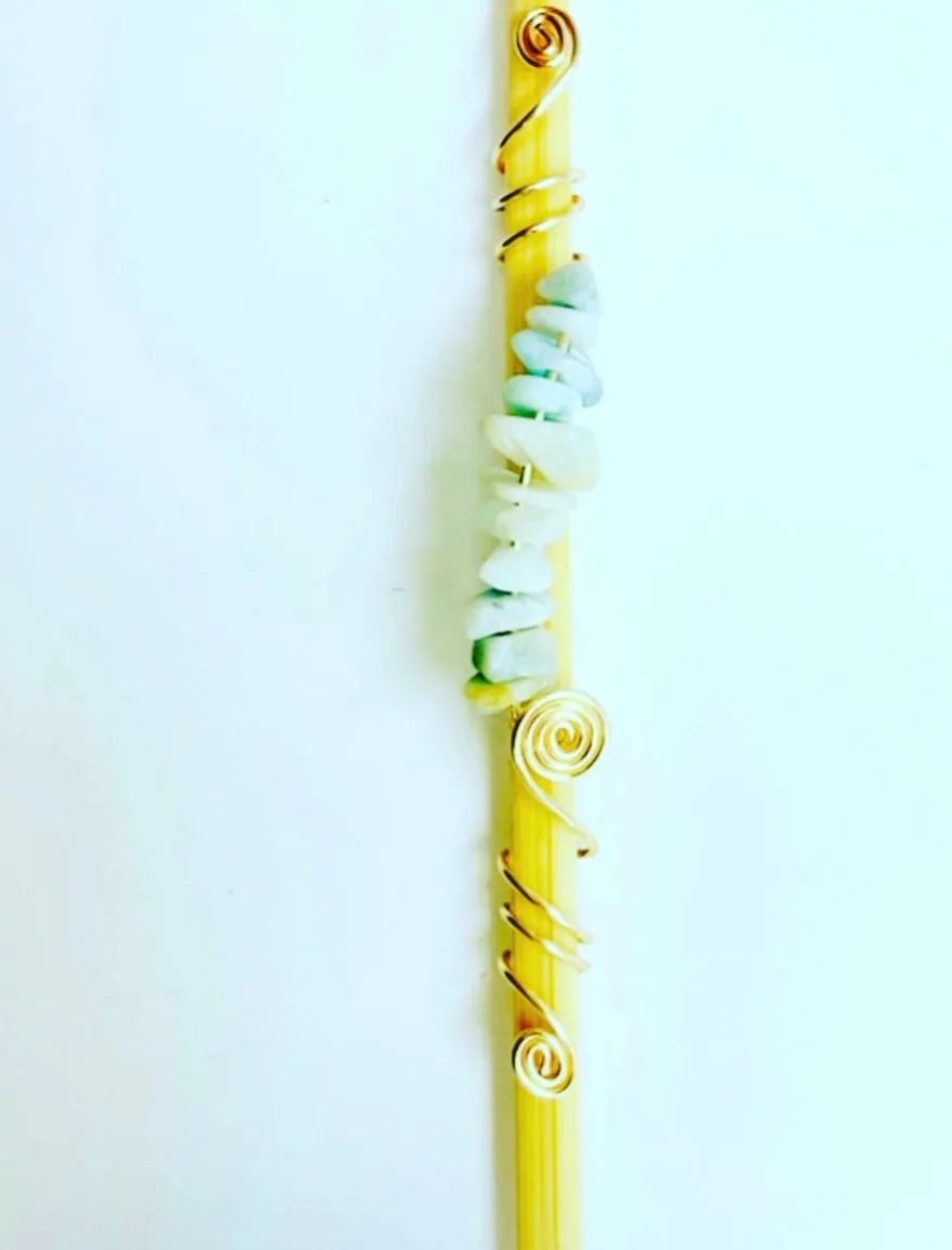 Summer Gemstone Loc Jewelry | Beach Colors