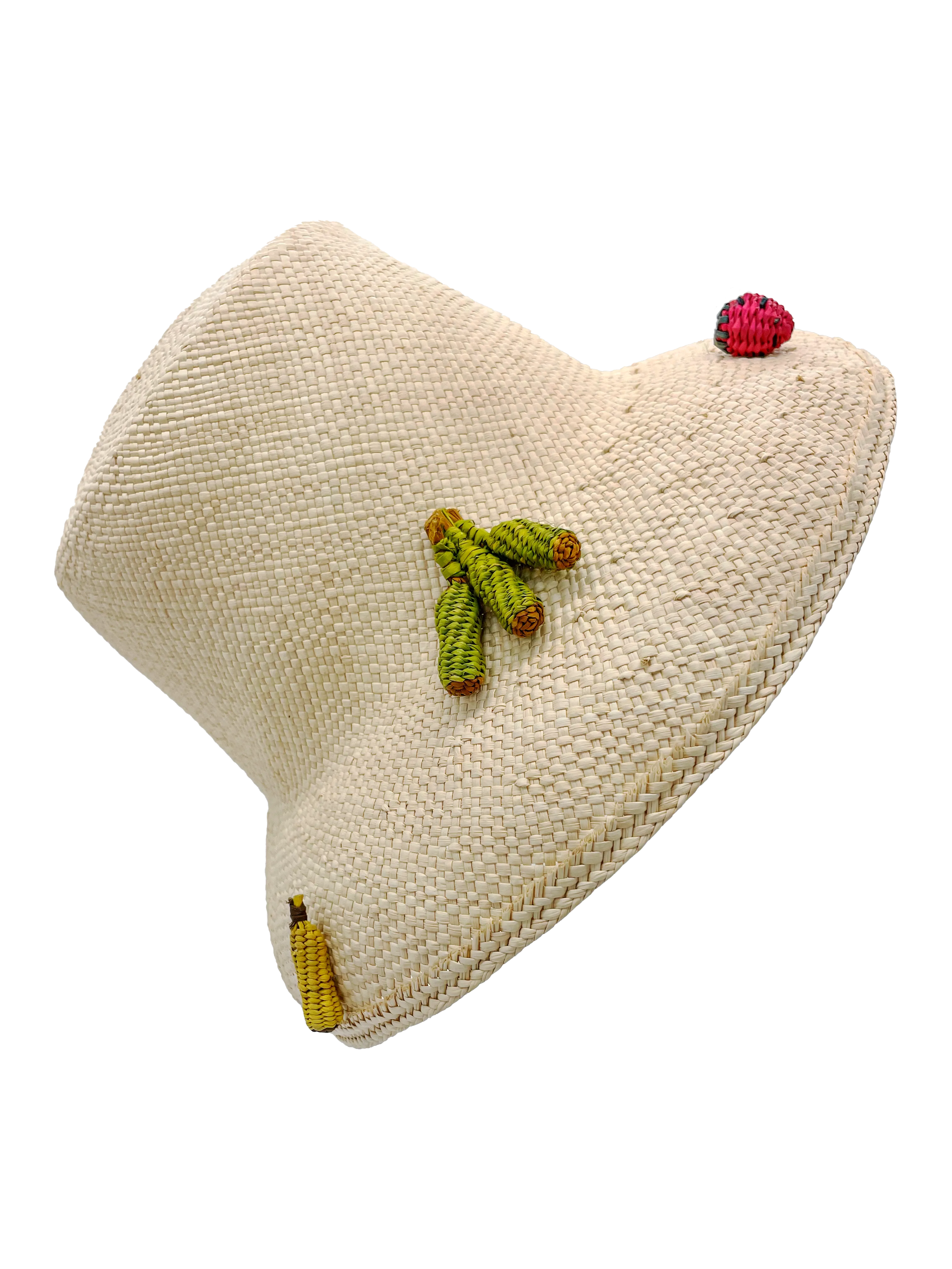 SunnyFruit Straw Bucket Hat