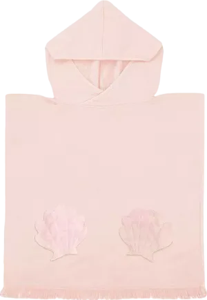 SUNNYLIFE Pale Pink Mermaid Kids Beach Hooded Towel - New & Sealed