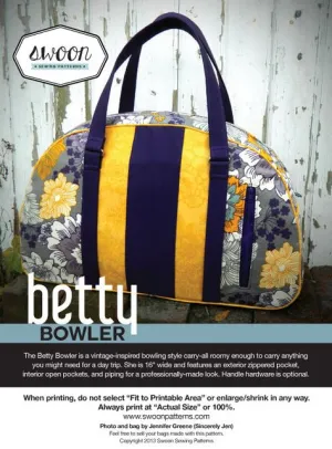 Swoon Betty Bowler Pattern